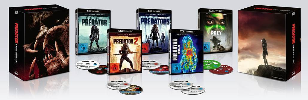 Predator 5 Movie Collection