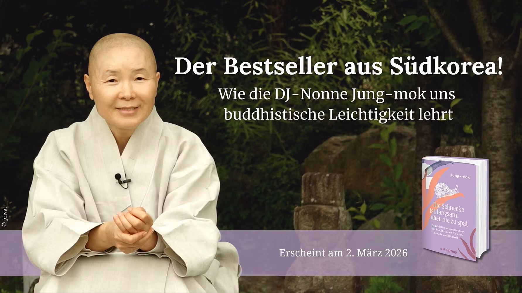 Jung-mok Buch Debüt