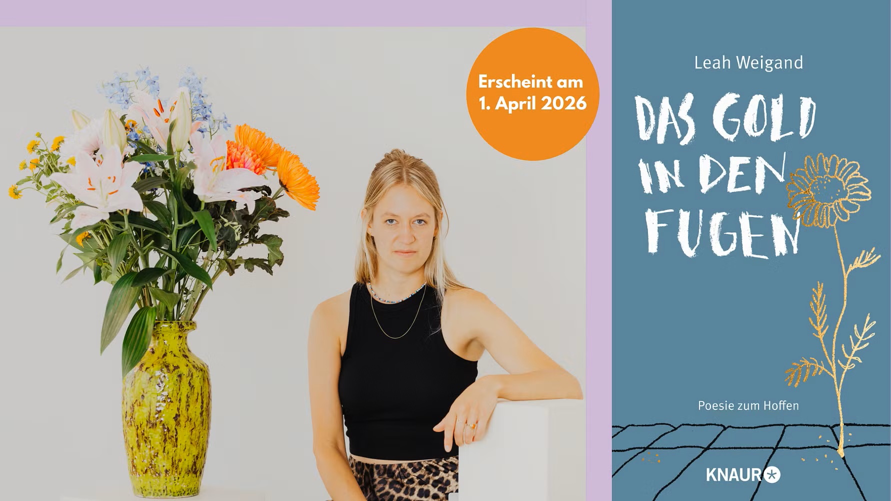 Leah Weigand Gold Fugen: Hoffnung in moderner Poesie