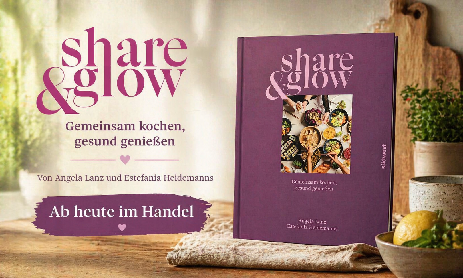 Share & Glow Kochbuch