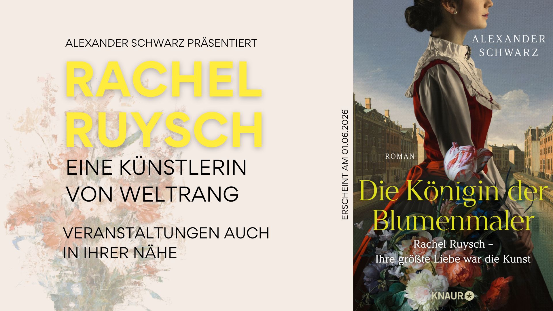 Rachel Ruysch Romanbiografie Lesereise