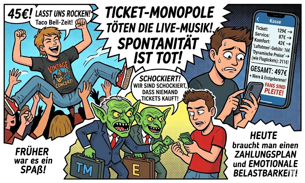 Ticketmaster Eventim Gebühren Abzocke