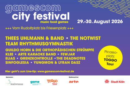 gamescom city festival 2026