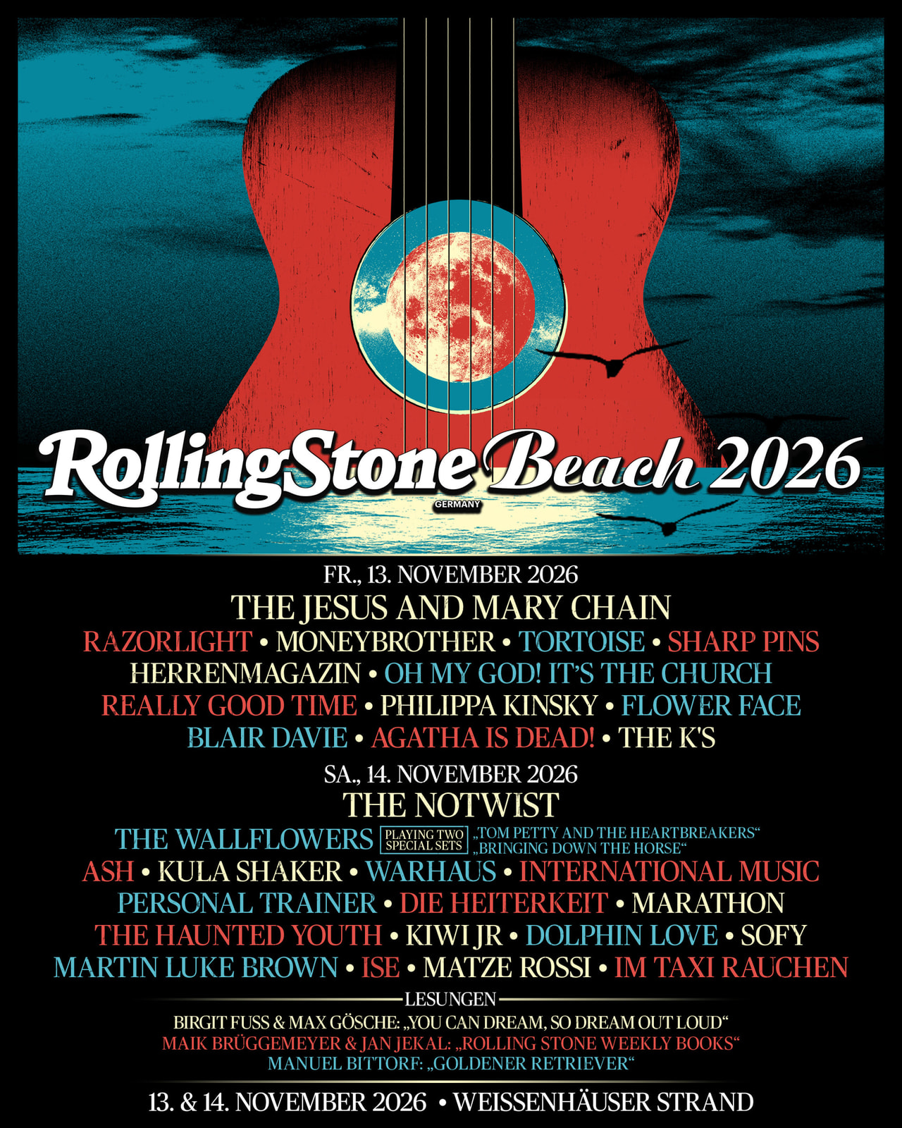 ROLLING STONE Beach 2026 Line-up