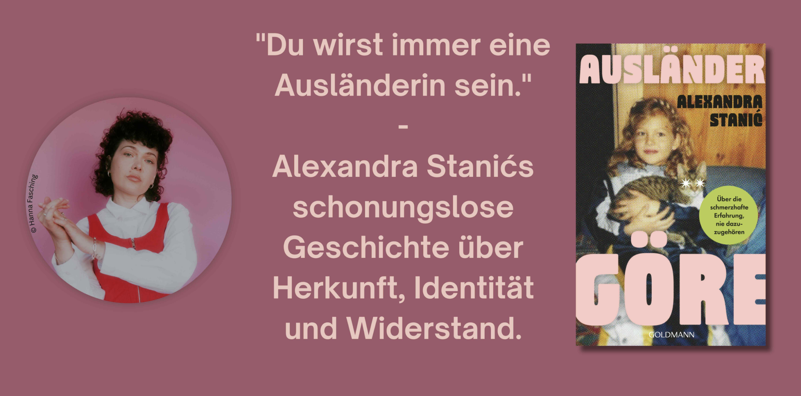 Alexandra Stanić Ausländergöre Buch