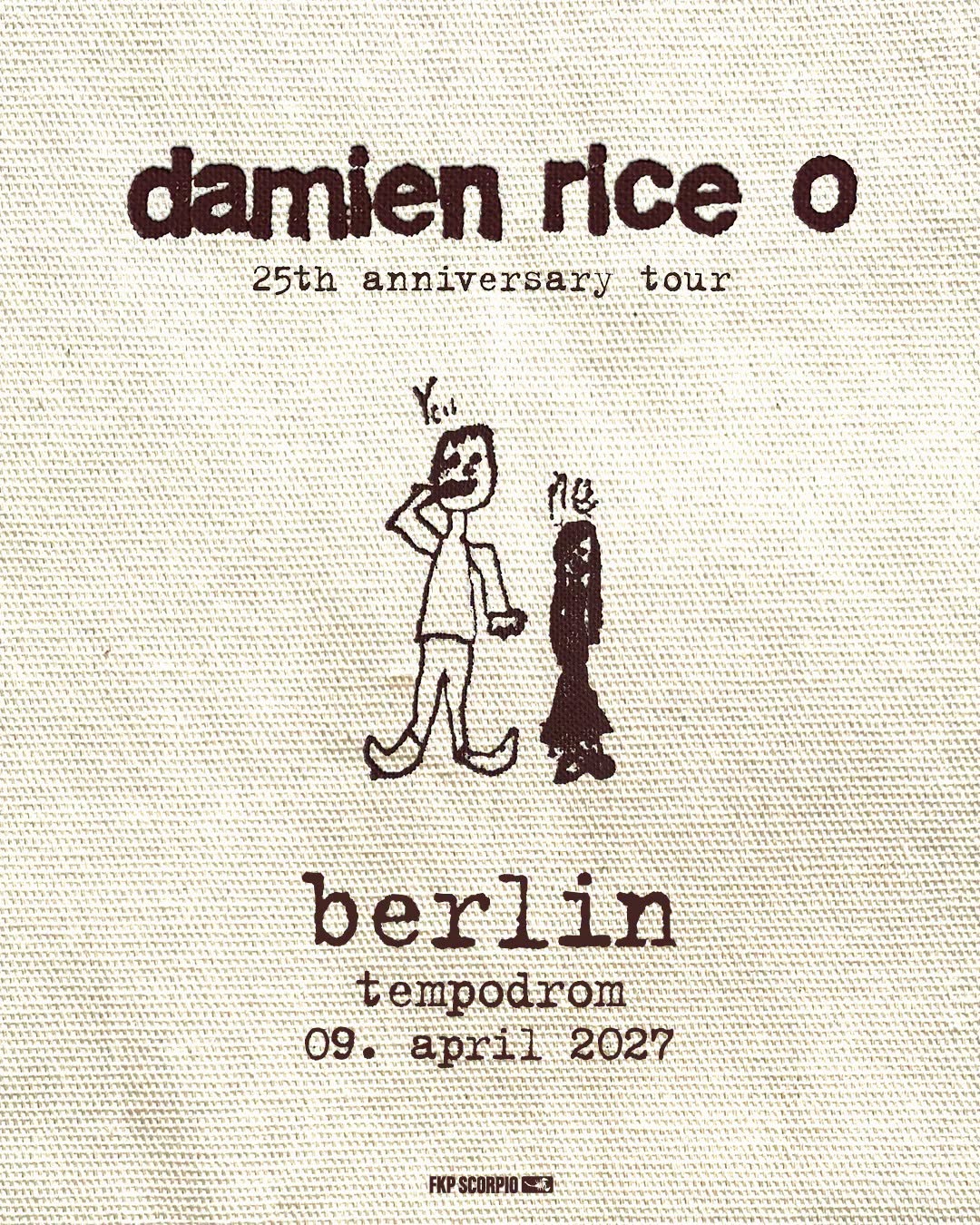 Damien Rice Berlin Tempodrom 2027